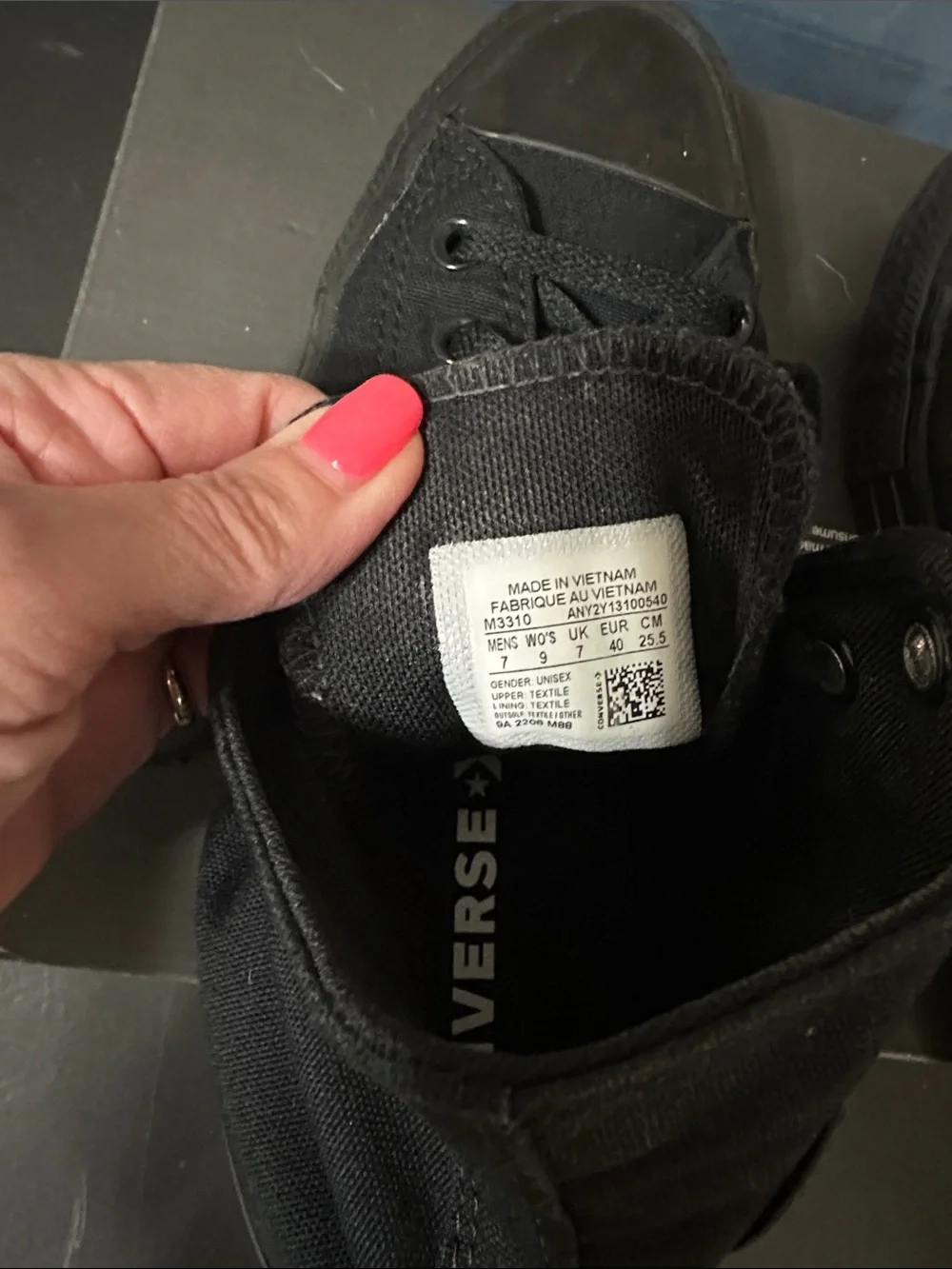 Converse All Star High Top Sneakers - Black